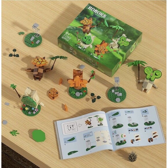 Koroks‎ Building Figures 521 Pieces F-C7815 Building Boat New Sealed - Picture 7 of 8